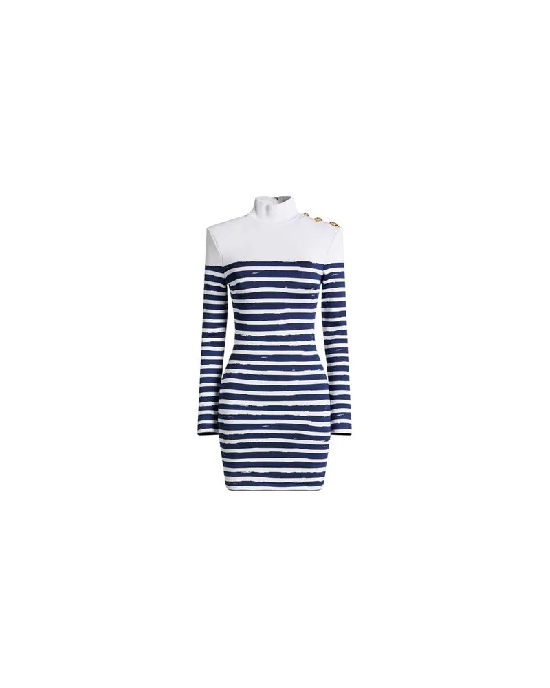 Balmain KLEIDER - Mini-Kleiderauf YOOX.COM Blau
