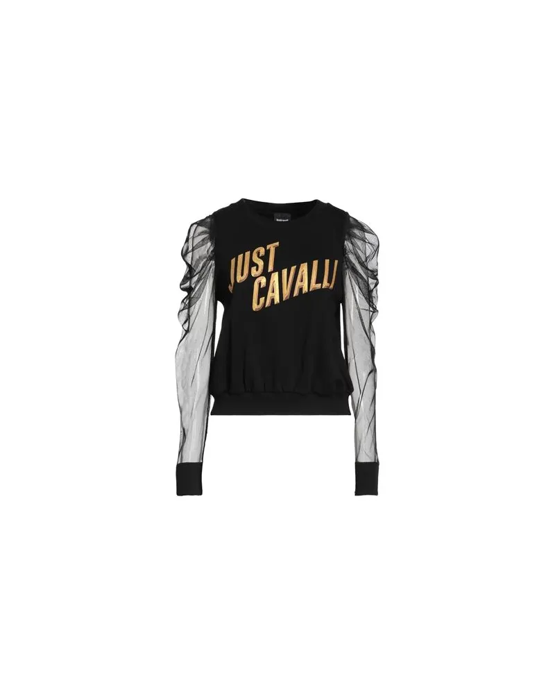 Just Cavalli TOPS - Sweatshirtsauf YOOX.COM Schwarz