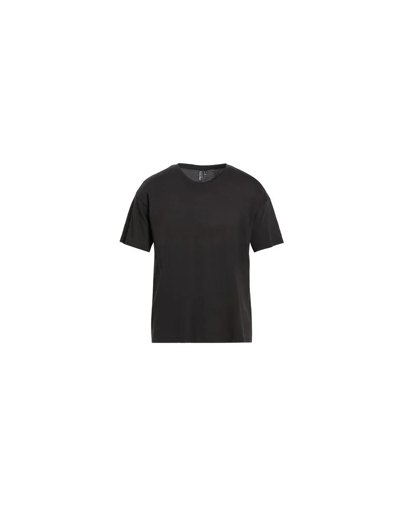 Pieces TOPS - T-shirtsauf YOOX.COM Schwarz