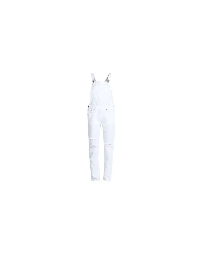 Dondup OVERALLS - Lange Overallsauf YOOX.COM Weiß