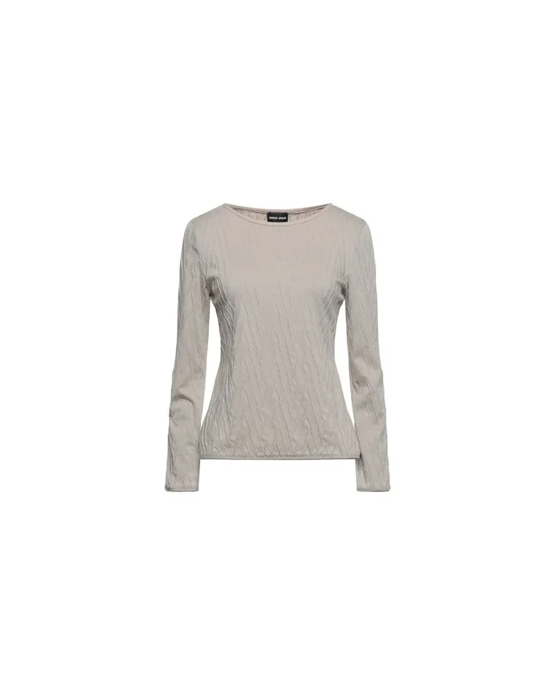 Giorgio Armani STRICKWAREN - Pulloverauf YOOX.COM Hellgrau