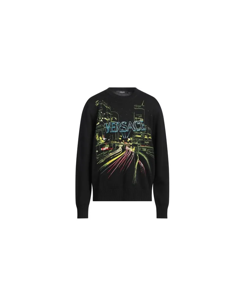 Versace STRICKWAREN - Pulloverauf YOOX.COM Schwarz