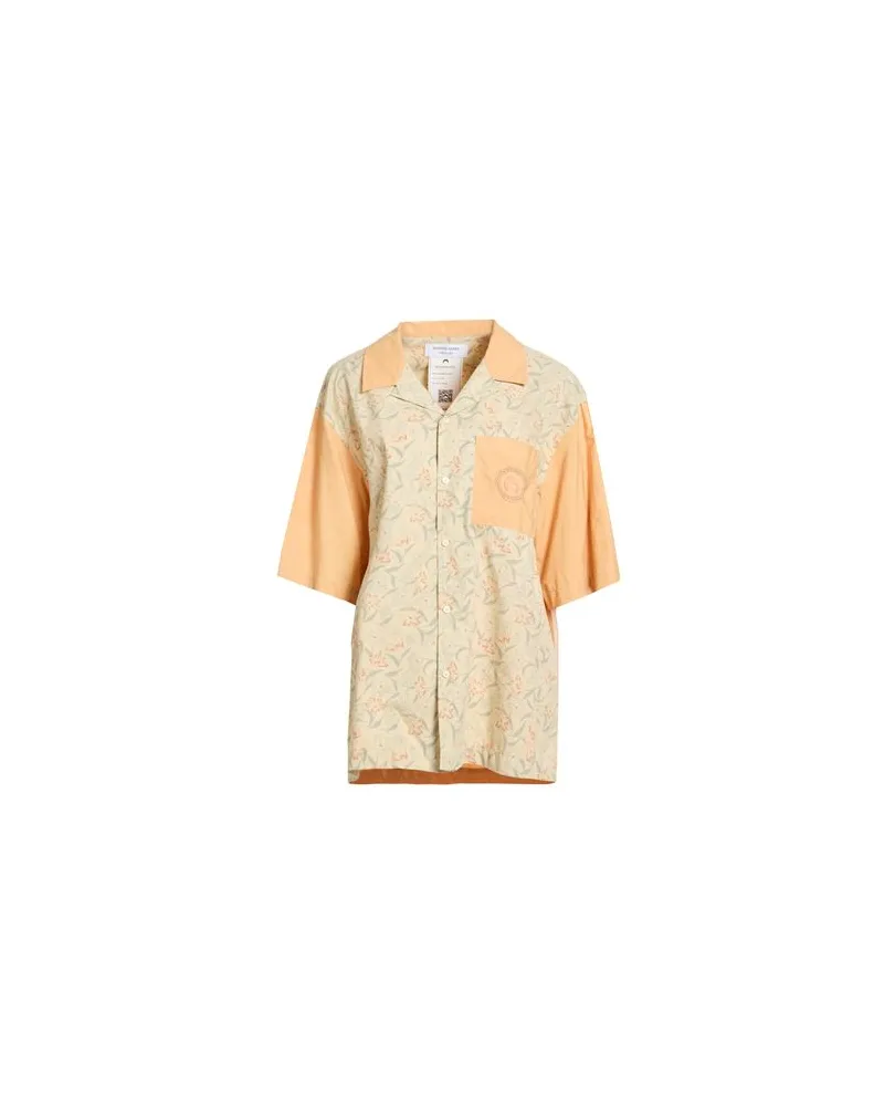 Marine Serre WHITE LINE - TOPS - Hemdenauf YOOX.COM Sand