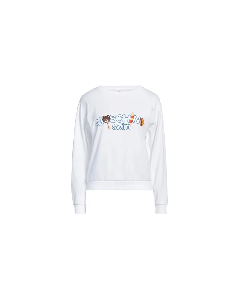 Moschino TOPS - Sweatshirtsauf YOOX.COM Weiß