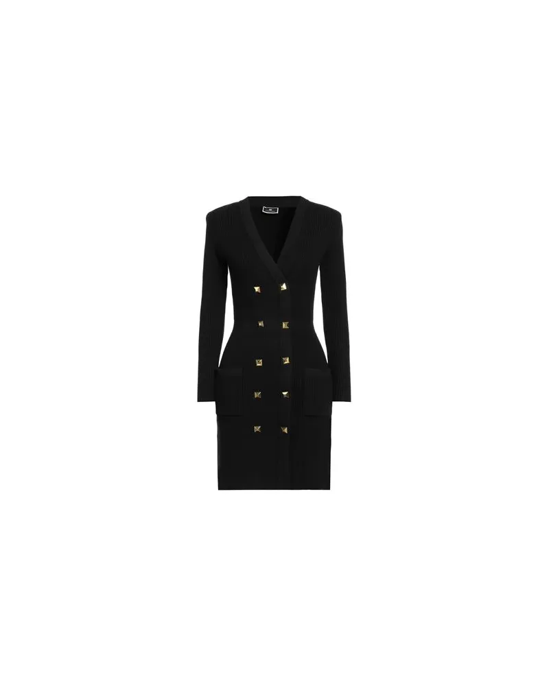 Elisabetta Franchi KLEIDER - Mini-Kleiderauf YOOX.COM Schwarz