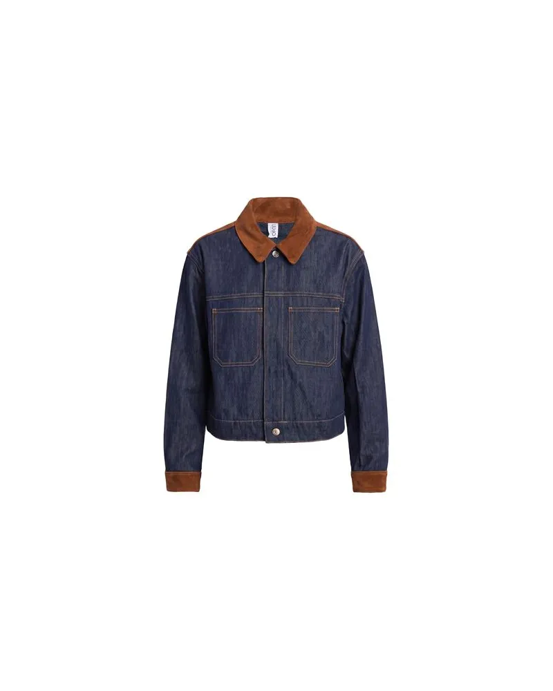 Liu Jo JACKEN & MÄNTEL - Jeansjacken/Mäntelauf YOOX.COM Blau
