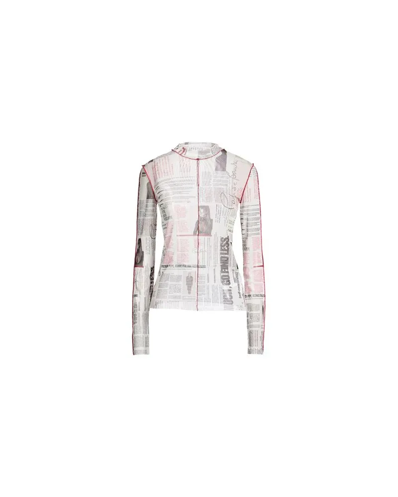 Patrizia Pepe TOPS - Topsauf YOOX.COM Cremeweiß