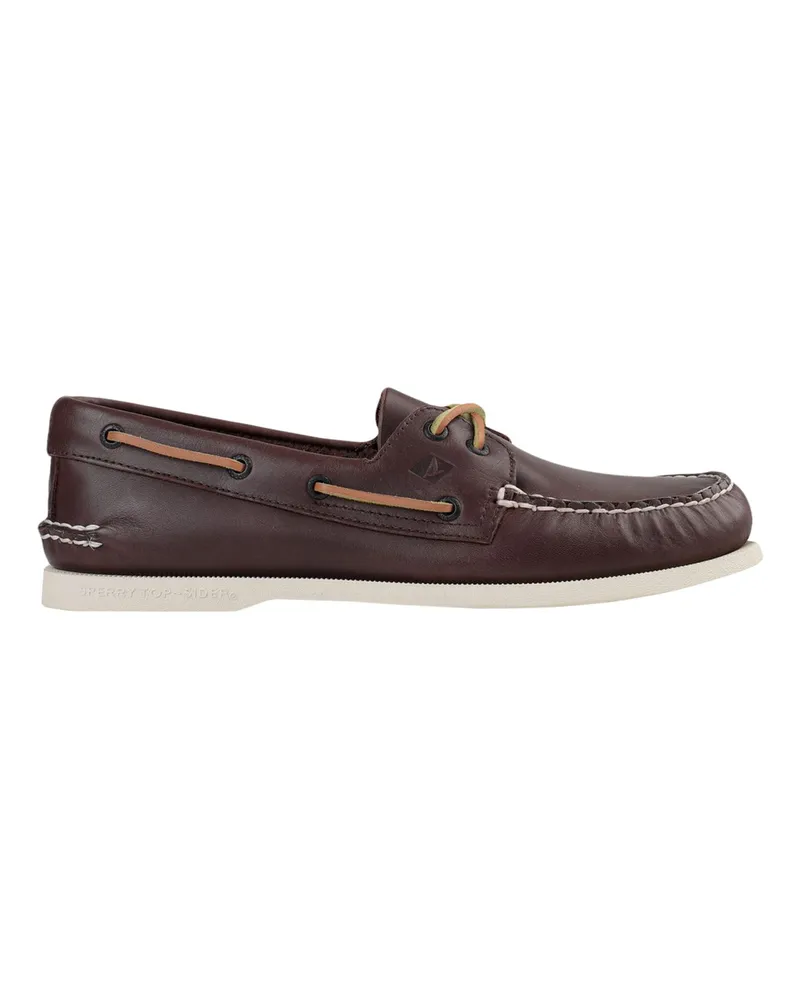 Sperry Top Sider Mokassin Dunkelbraun