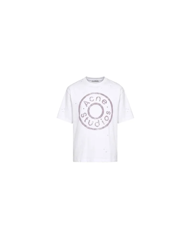 Acne Studios TOPS - T-shirtsauf YOOX.COM Weiß