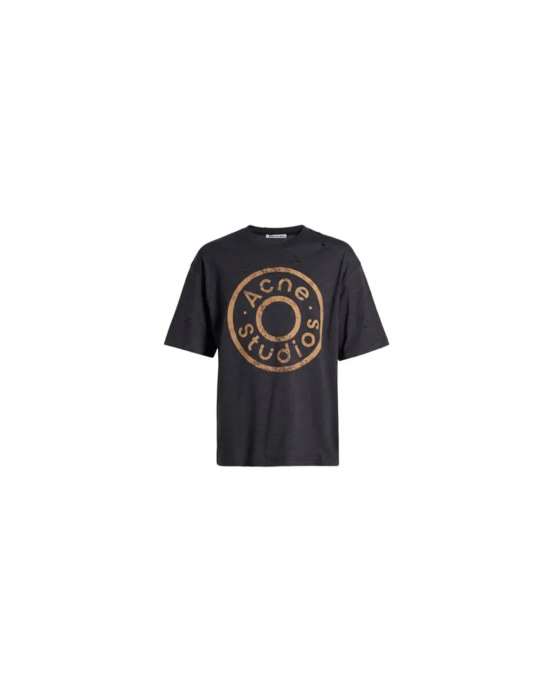 Acne Studios TOPS - T-shirtsauf YOOX.COM Braungrau