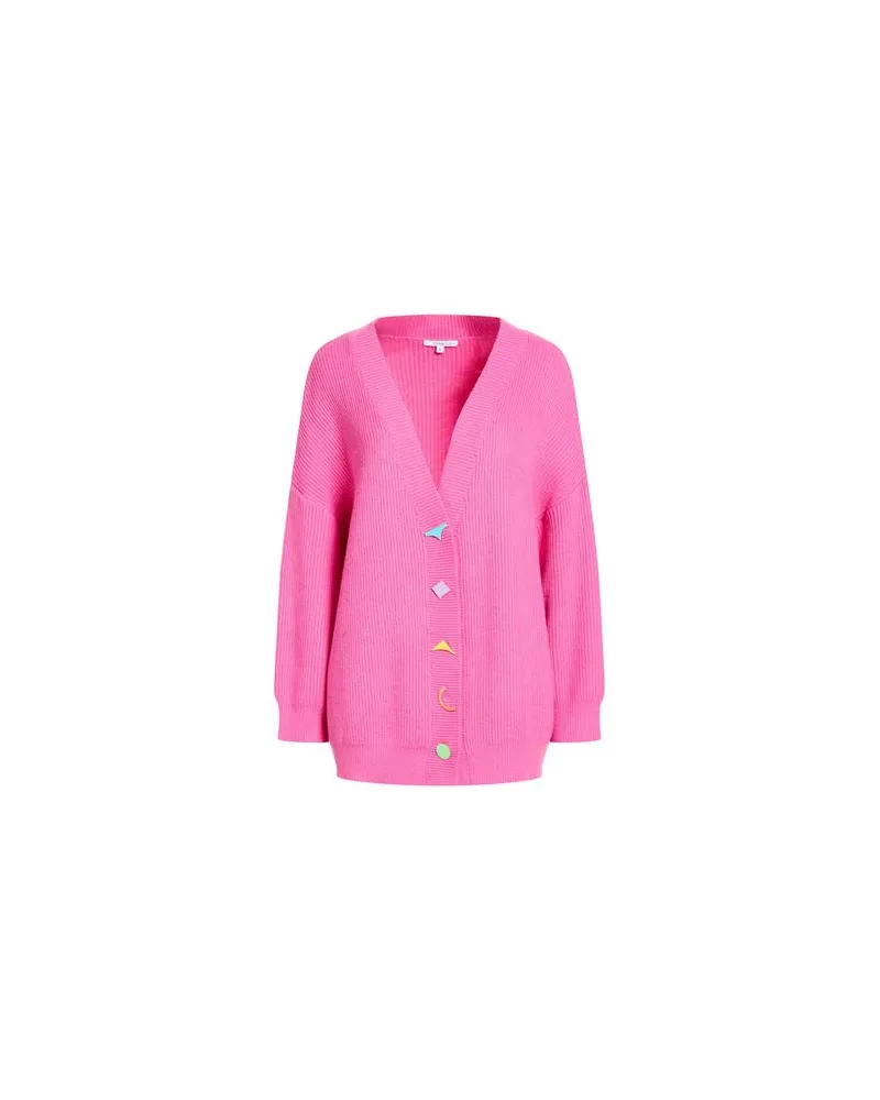 Olivia Rubin STRICKWAREN - Strickjackenauf YOOX.COM Fuchsia