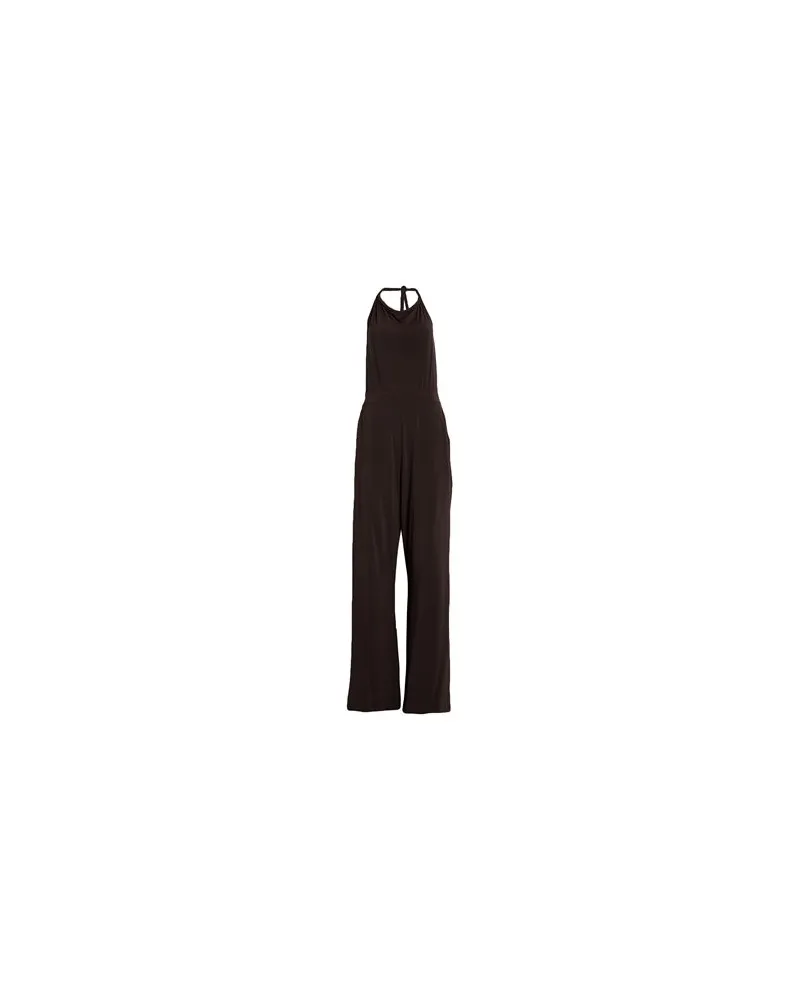 Max Mara OVERALLS - Jumpsuitsauf YOOX.COM Dunkelbraun