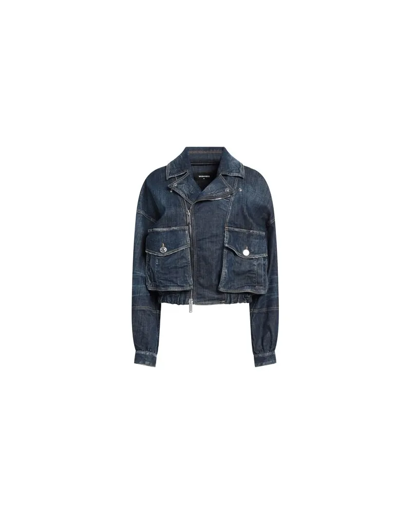 Dsquared2 JACKEN & MÄNTEL - Jeansjacken/Mäntelauf YOOX.COM Blau
