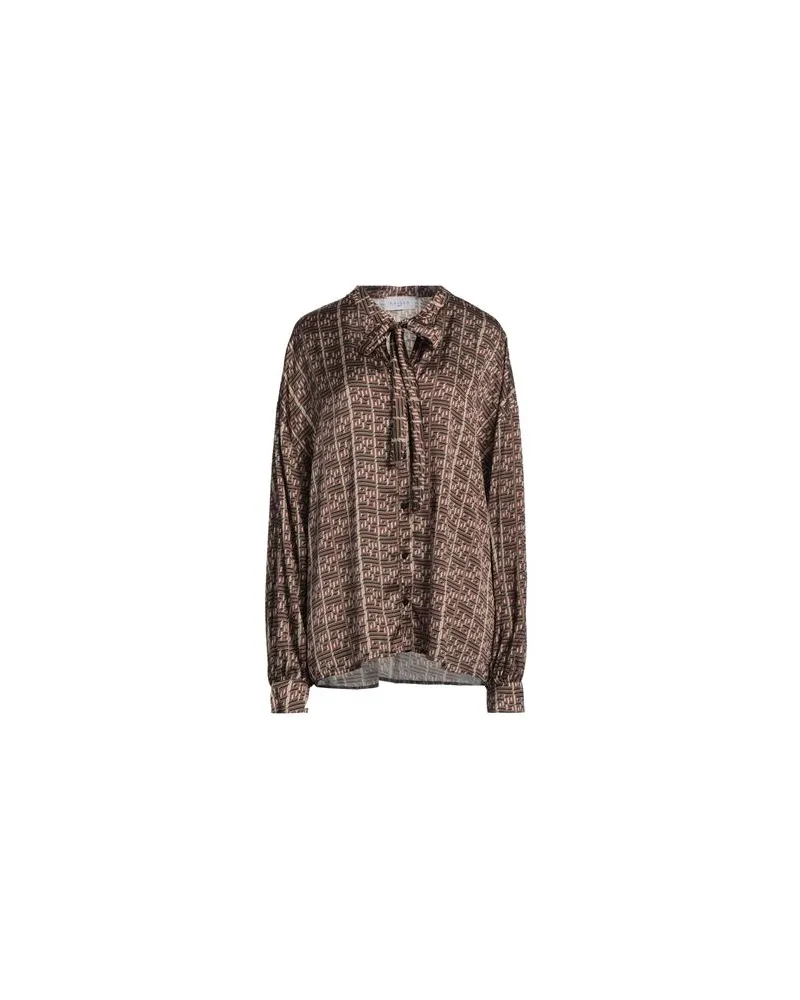Gaëlle Bonheur TOPS - Hemdenauf YOOX.COM Braun