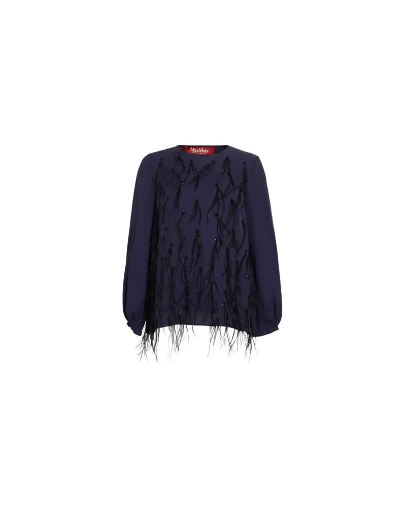 Max Mara TOPS - Topsauf YOOX.COM Marineblau