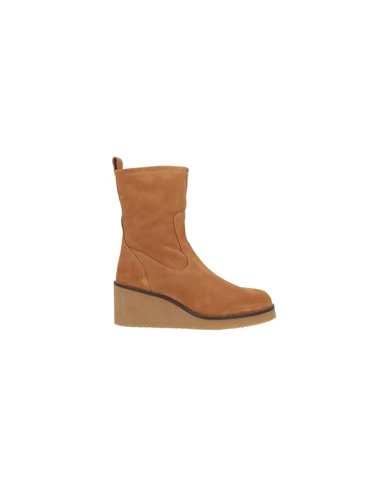 Unisa SCHUHE - Stiefelettenauf YOOX.COM Kamel