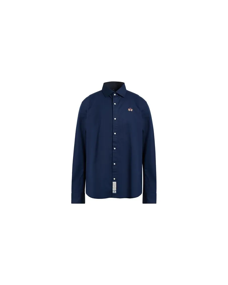 La Martina TOPS - Hemdenauf YOOX.COM Marineblau