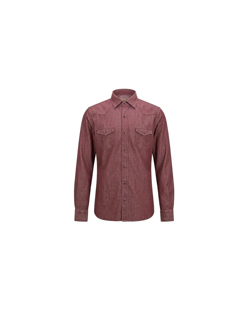 BARBA TOPS - Hemdenauf YOOX.COM Bordeaux