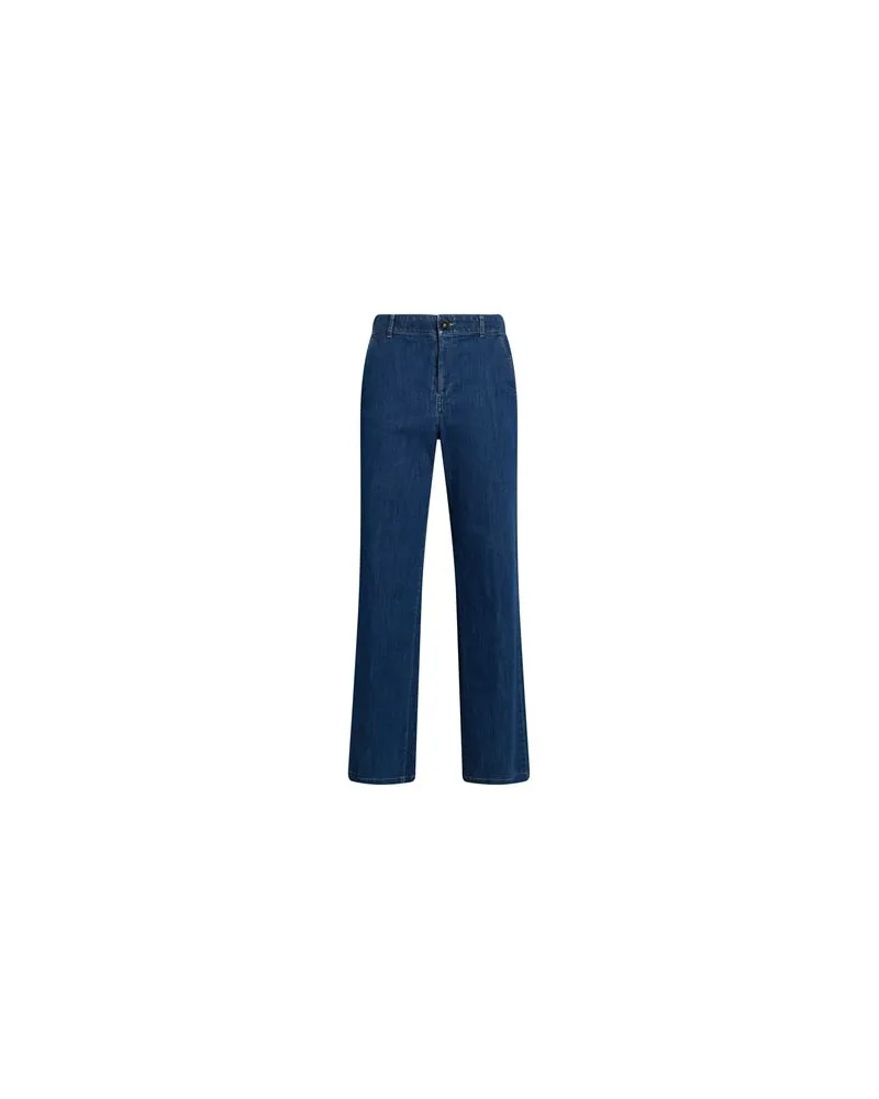 Camicettasnob HOSEN & RÖCKE - Jeanshosenauf YOOX.COM Blau