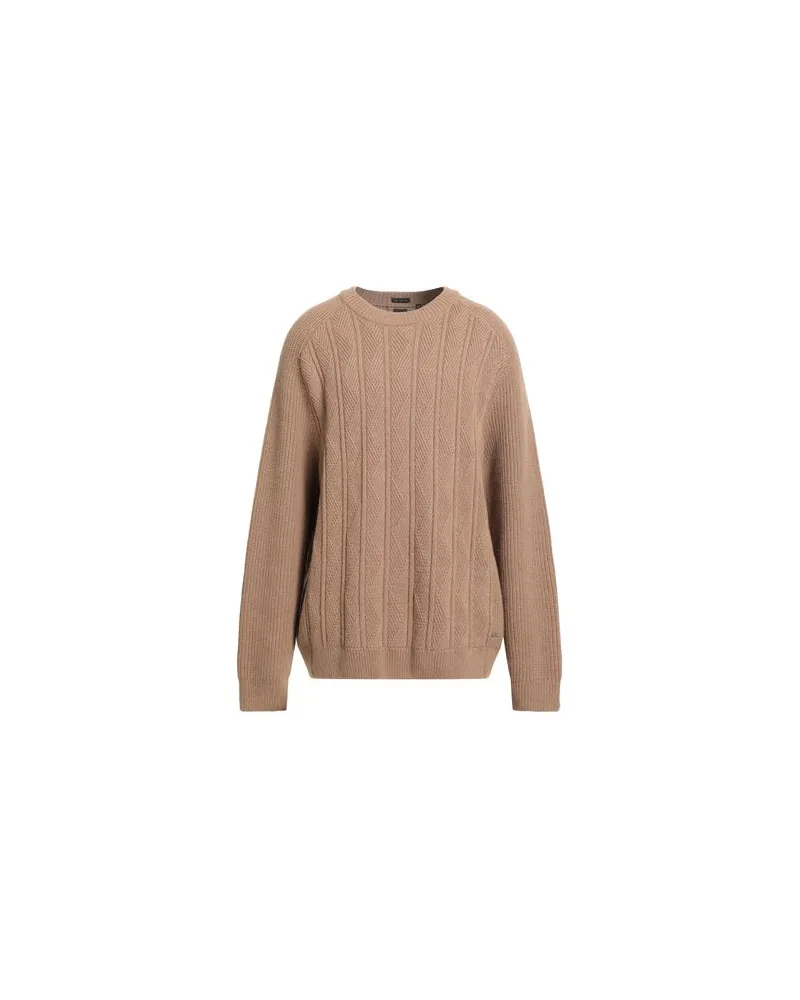 HUGO BOSS STRICKWAREN - Pulloverauf YOOX.COM Kamel