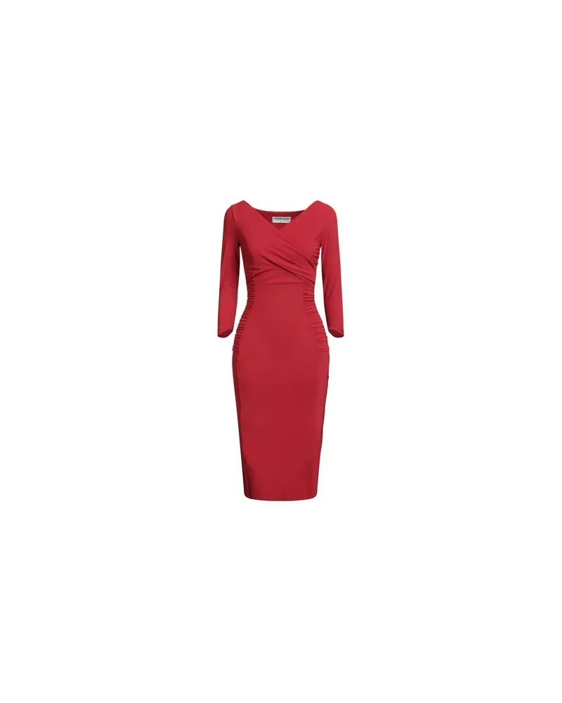 Chiara Boni KLEIDER - Midi-Kleiderauf YOOX.COM Rot