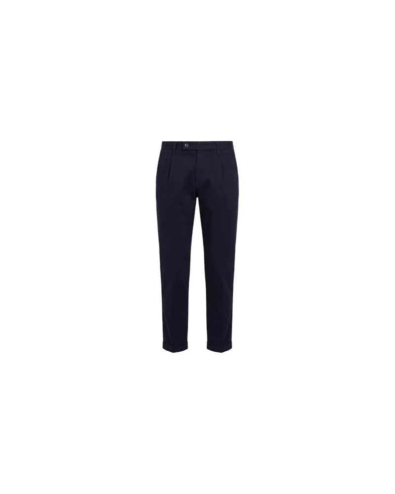 Re-HasH HOSEN & RÖCKE - Hosenauf YOOX.COM Marineblau