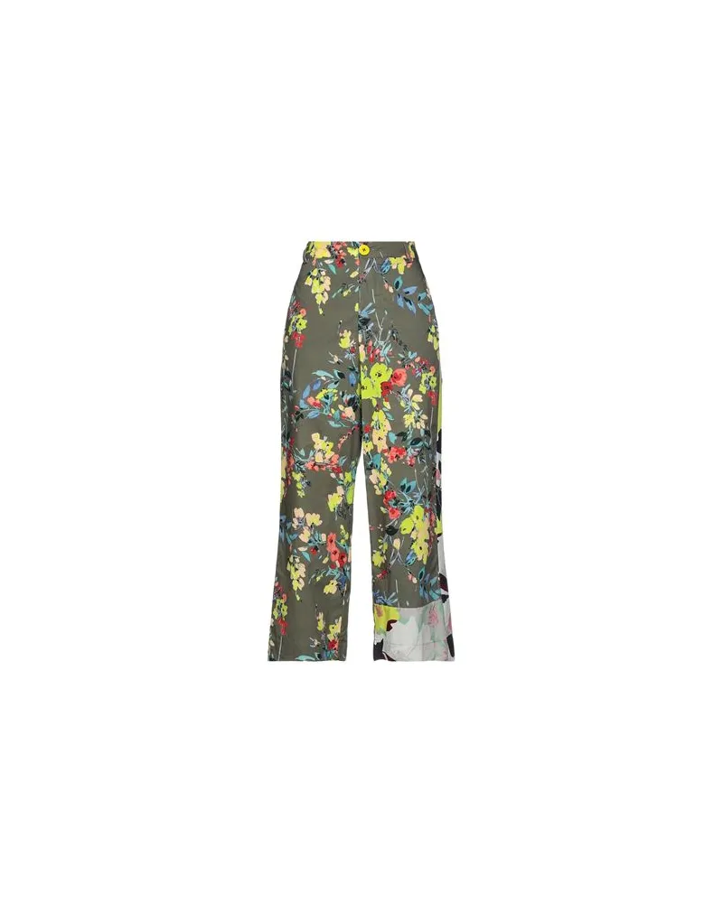 Pianura Studio HOSEN & RÖCKE - Hosenauf YOOX.COM Militärgrün