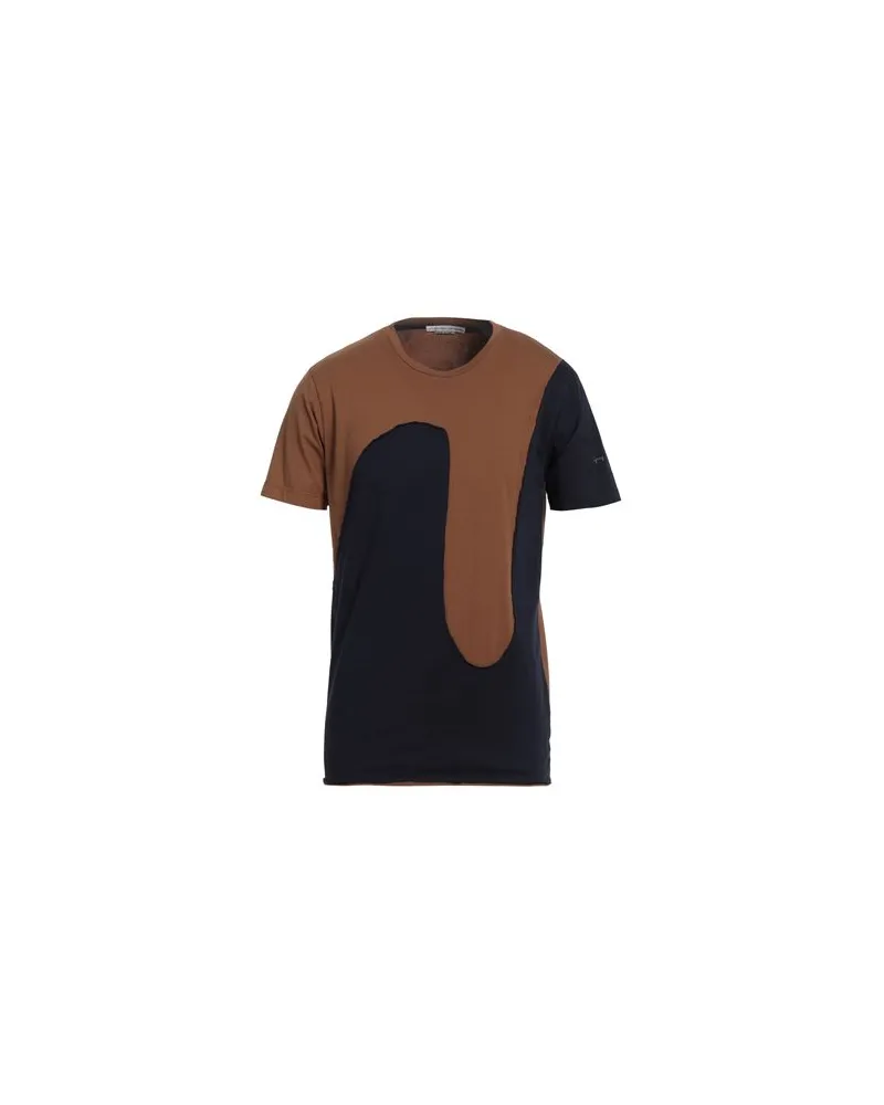 Daniele Alessandrini TOPS - T-shirtsauf YOOX.COM Braun