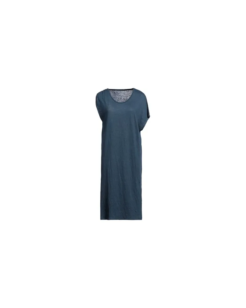 Majestic KLEIDER - Midi-Kleiderauf YOOX.COM Blau