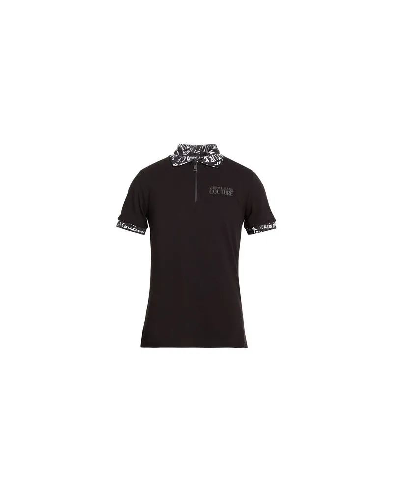 Versace Jeans TOPS - Poloshirtsauf YOOX.COM Schwarz