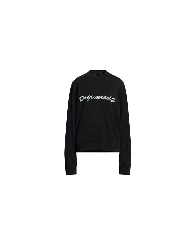 Dsquared2 TOPS - Sweatshirtsauf YOOX.COM Schwarz