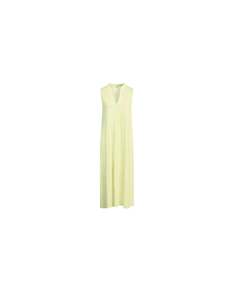 BASE Milano KLEIDER - Midi-Kleiderauf YOOX.COM Limettengrün