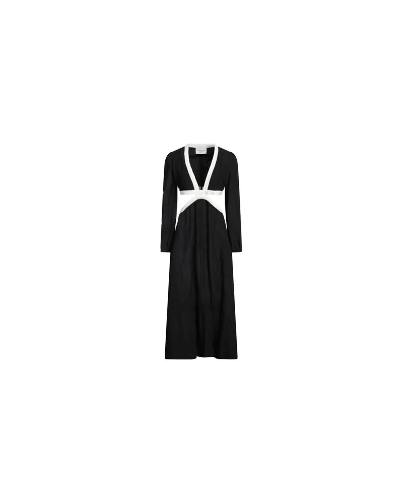 Forte Couture KLEIDER - Midi-Kleiderauf YOOX.COM Schwarz