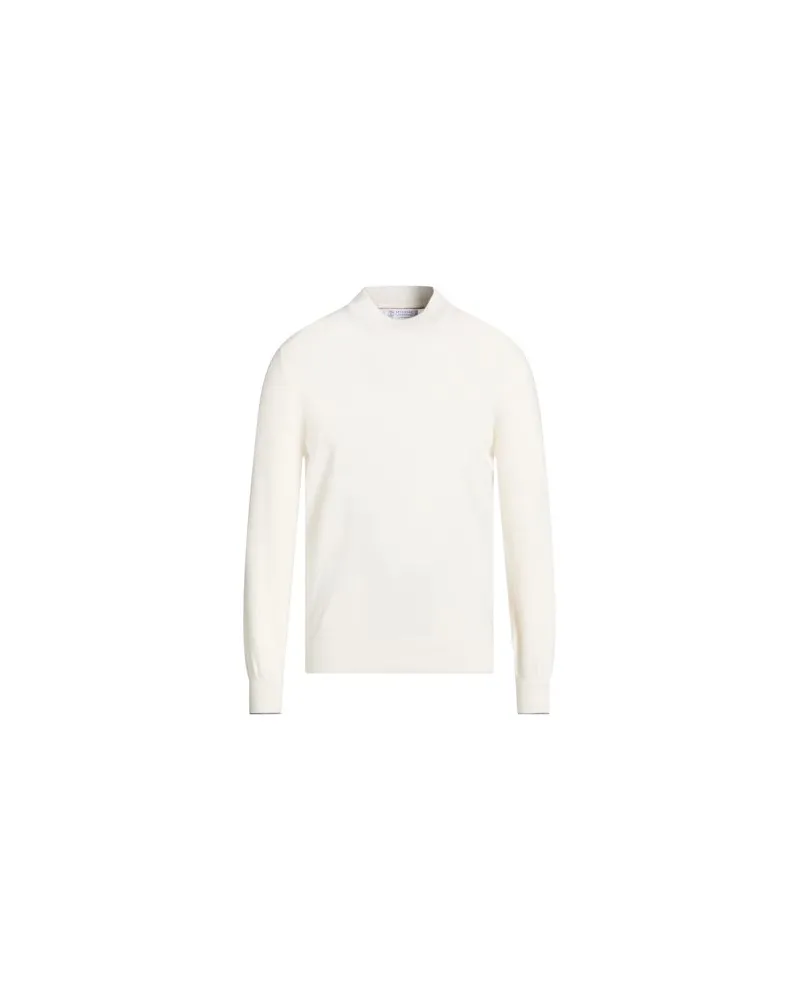 Brunello Cucinelli STRICKWAREN - Pulloverauf YOOX.COM Elfenbein