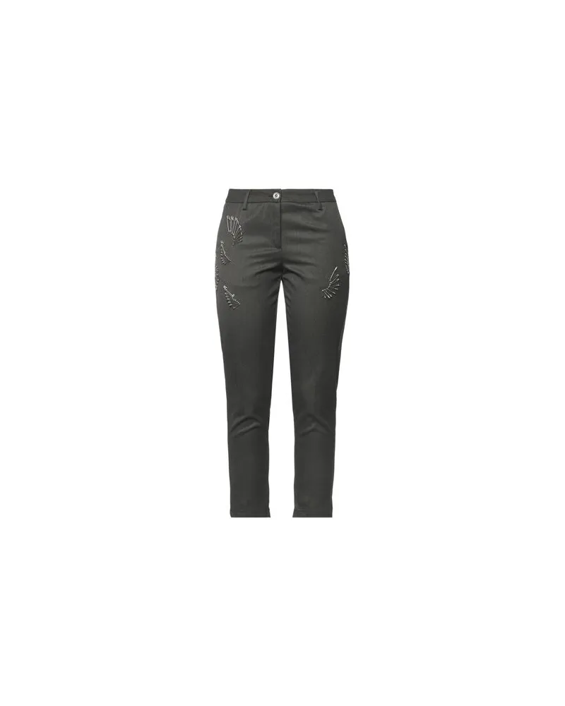 PLAN C HOSEN & RÖCKE - Hosenauf YOOX.COM Braungrau
