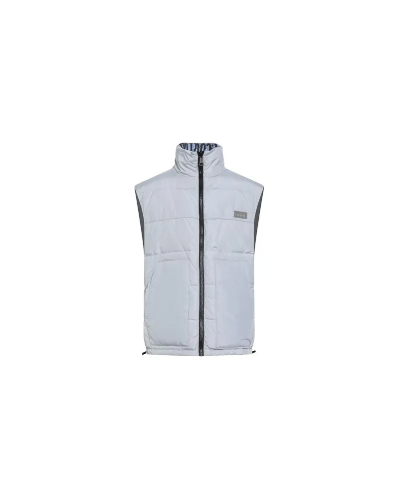 Versace Jeans JACKEN & MÄNTEL - Westenauf YOOX.COM Hellgrau