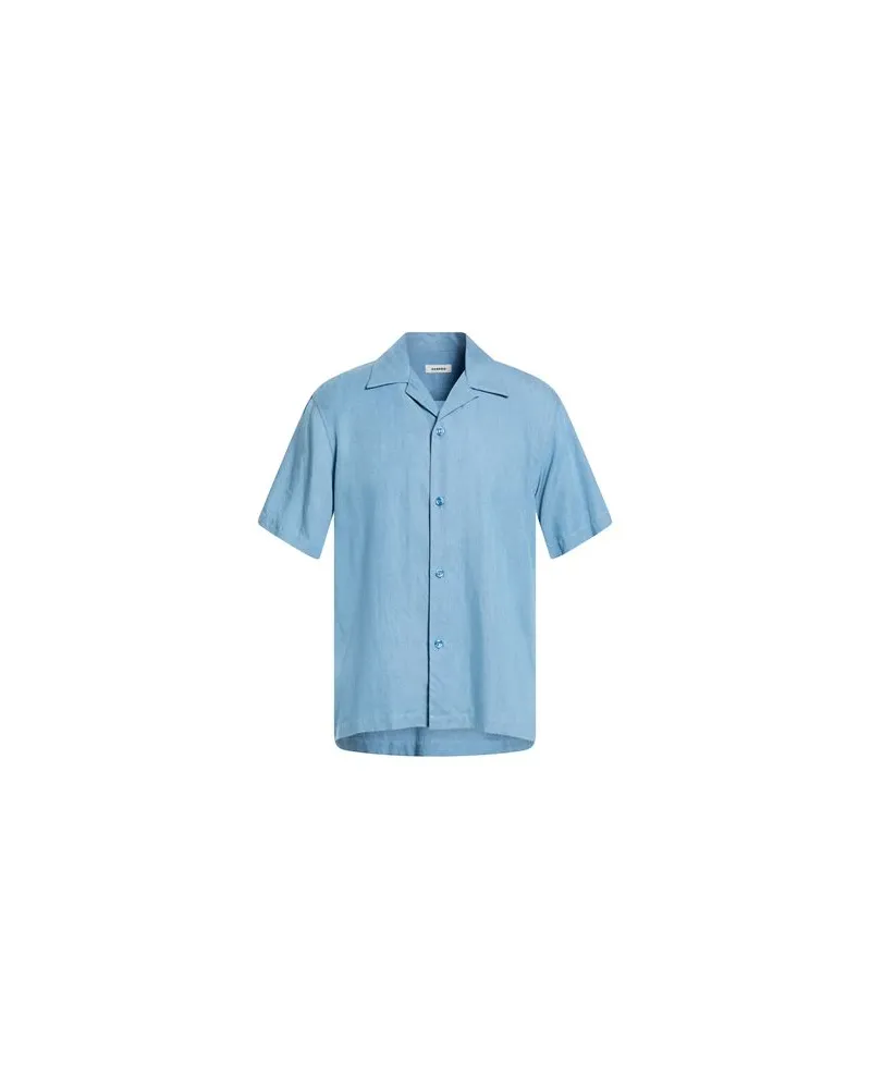 Sandro TOPS - Hemdenauf YOOX.COM Hellblau