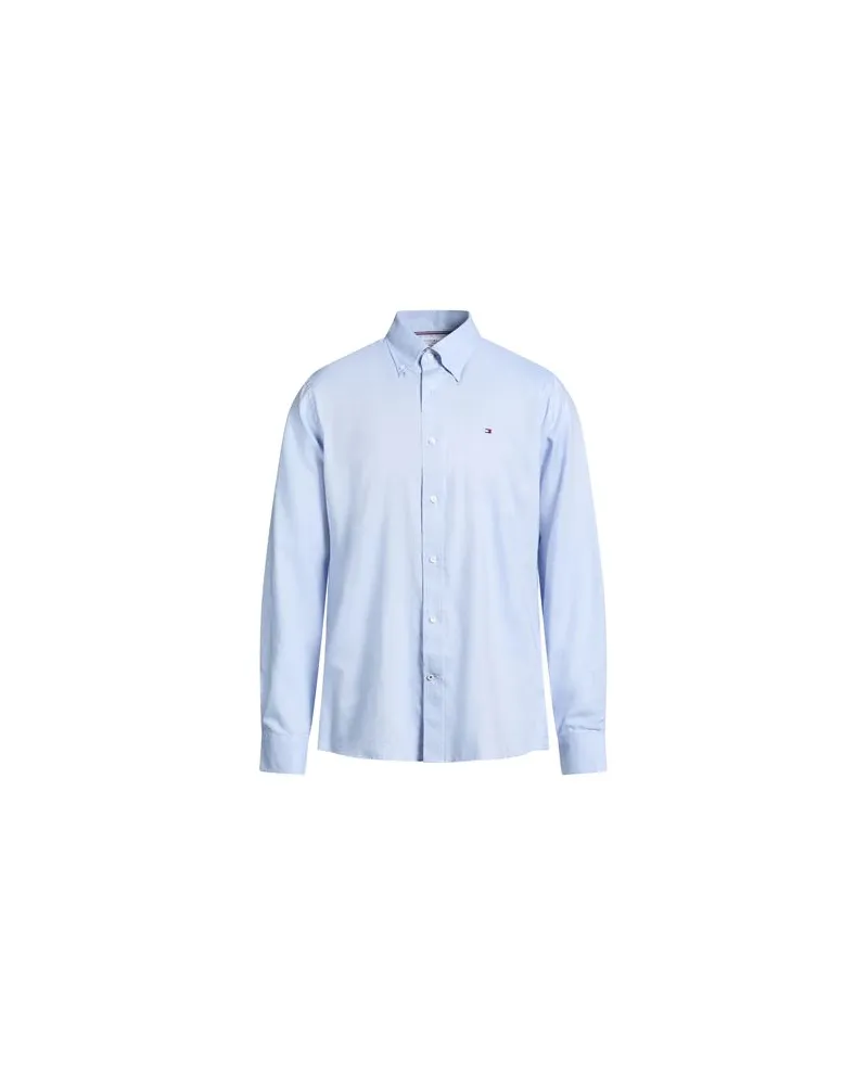 Tommy Hilfiger TOPS - Hemdenauf YOOX.COM Hellblau