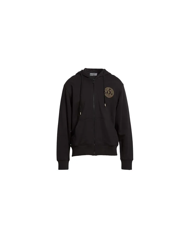 Versace Jeans TOPS - Sweatshirtsauf YOOX.COM Schwarz