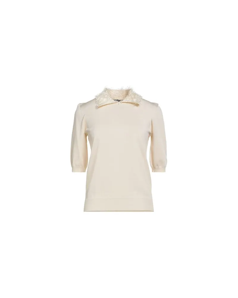 Fabiana Filippi STRICKWAREN - Pulloverauf YOOX.COM Beige