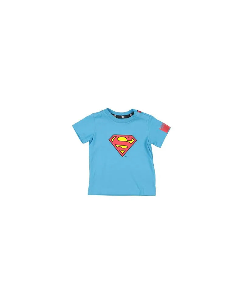 Replay TRIBUTE SUPERMAN - TOPS - T-shirtsauf YOOX.COM Azurblau