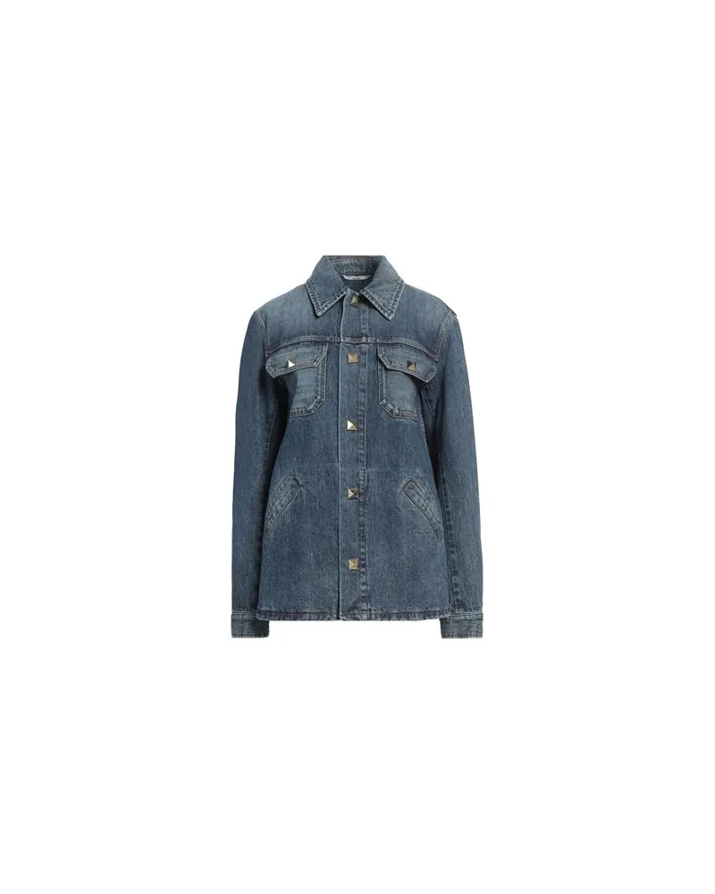 Valentino Garavani TOPS - Jeanshemdenauf YOOX.COM Blau