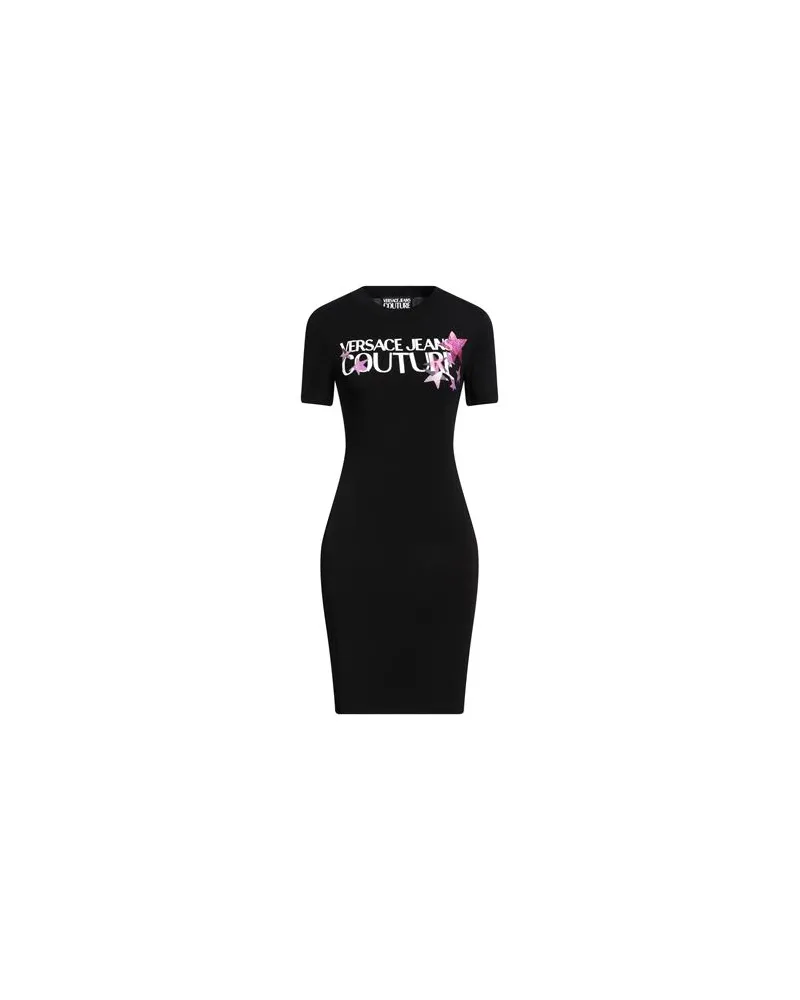 Versace Jeans KLEIDER - Mini-Kleiderauf YOOX.COM Schwarz