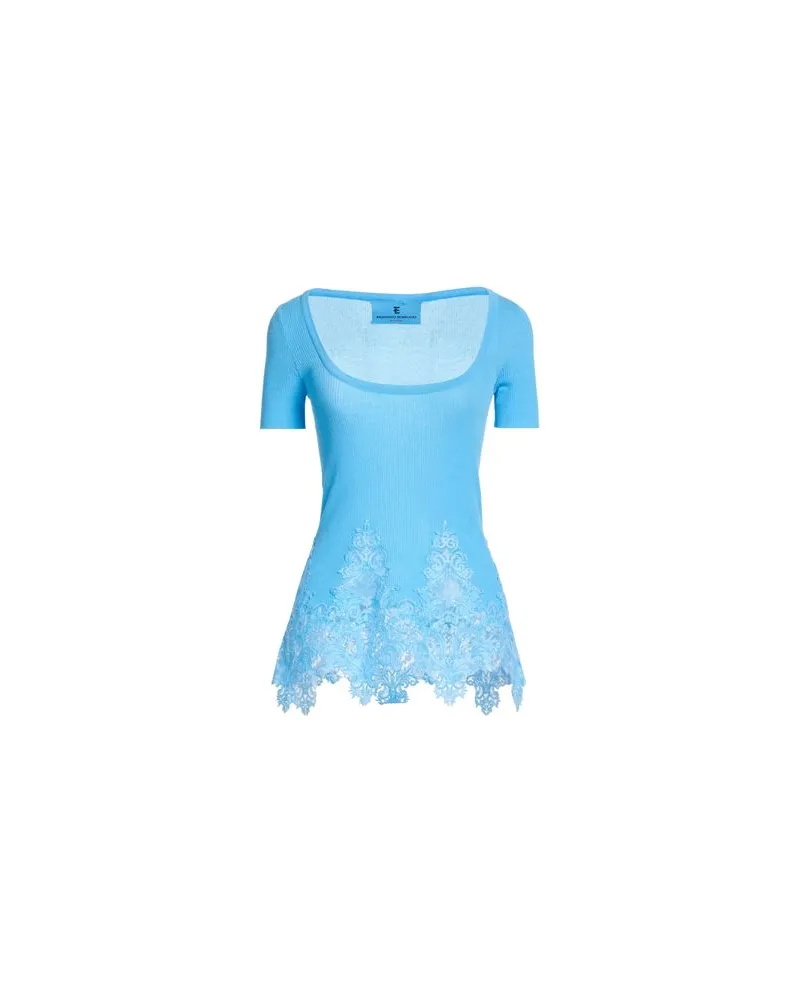 Ermanno Scervino TOPS - Topsauf YOOX.COM Azurblau