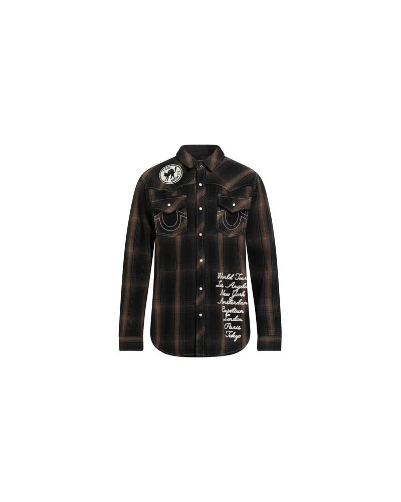 True Religion TOPS - Hemdenauf YOOX.COM Schwarz