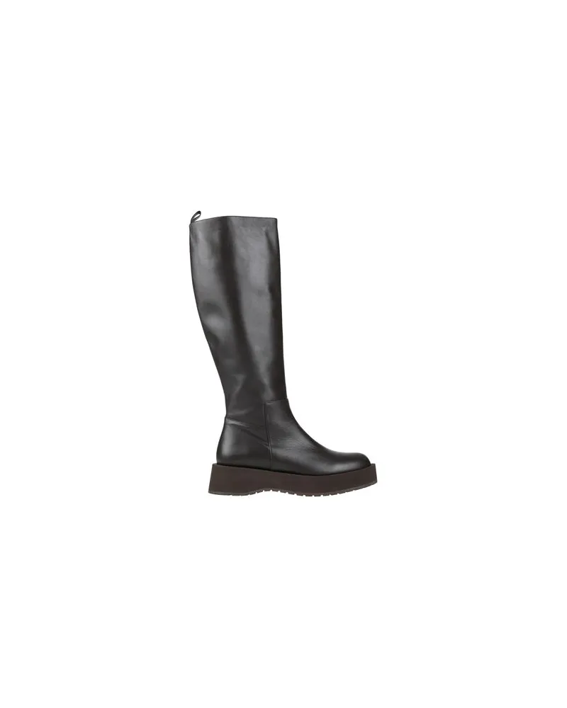 Paloma Barceló SCHUHE - Stiefelauf YOOX.COM Dunkelbraun