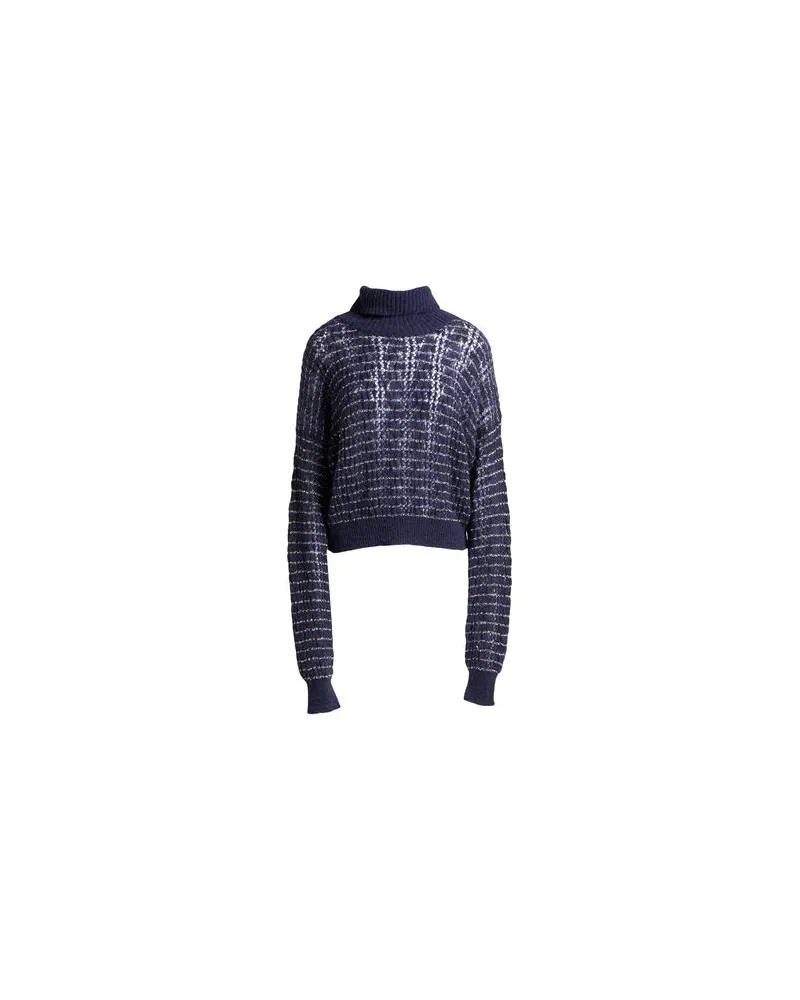 ALYSI CRÈME - STRICKWAREN - Rollkragenpulloverauf YOOX.COM Nachtblau