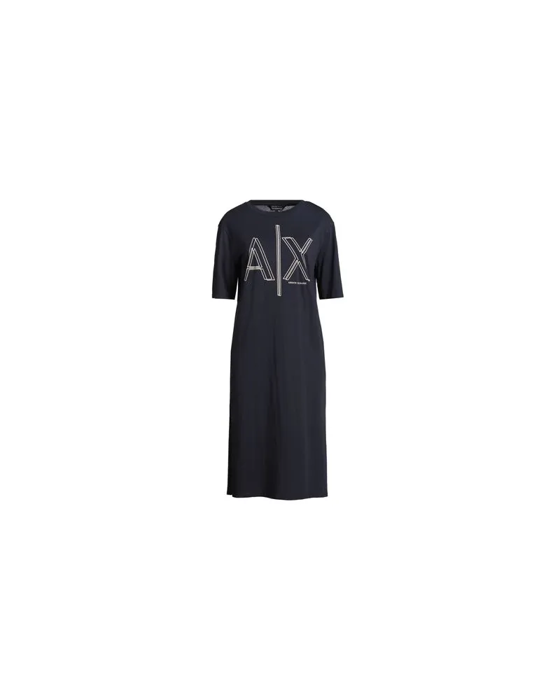 Armani Exchange KLEIDER - Midi-Kleiderauf YOOX.COM Nachtblau
