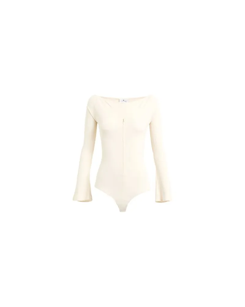 Courrèges TOPS - Bodysuitsauf YOOX.COM Beige