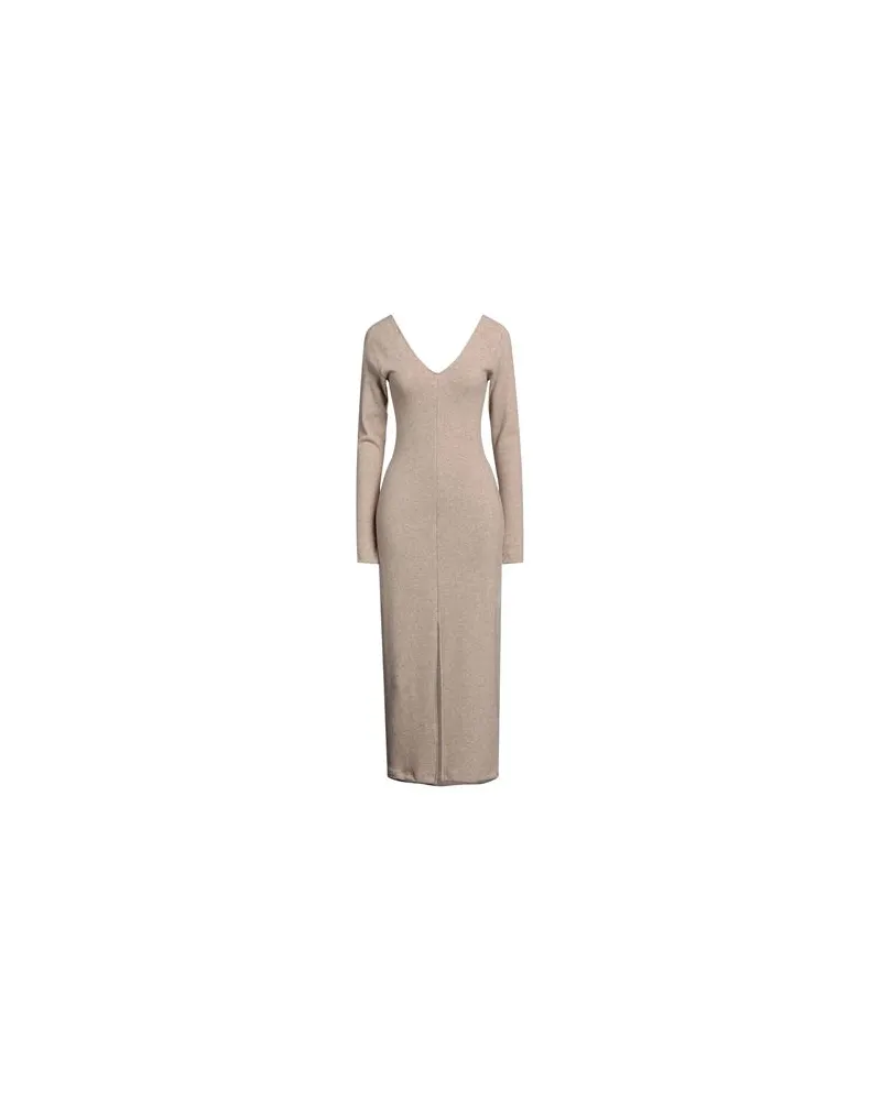 Weili Zheng KLEIDER - Maxi-Kleiderauf YOOX.COM Beige